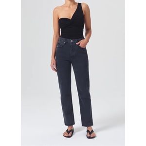 AGOLDE 90s Pinch Waist High Rise Straight Denim